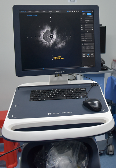 血管内超声成像（IVUS）完成临床前动物实验研究